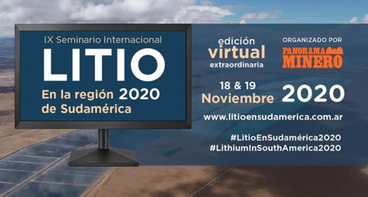 IX Seminario Internacional Litio en la Región de Sudamérica 2020
